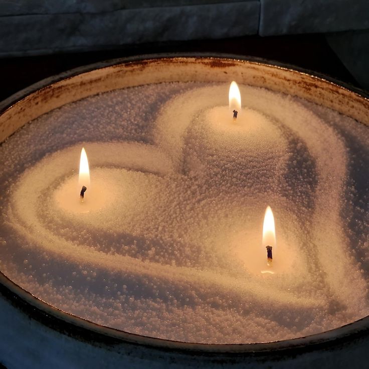 Noorè Sand Candle — Glass Jar Edition