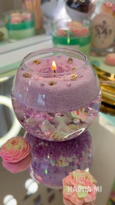 Nooré Sand Candle — Lavender