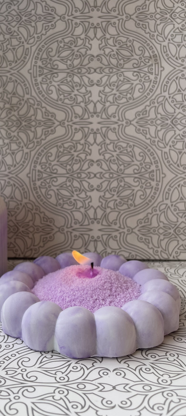 Nooré Sand Candle — Lavender