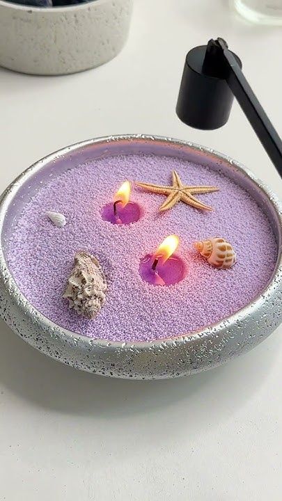 Nooré Sand Candle — Lavender