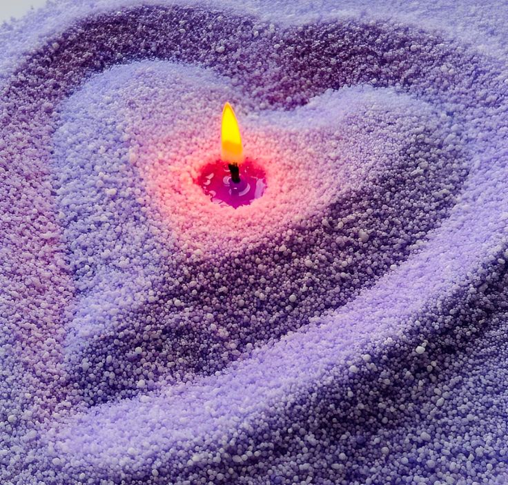 Nooré Sand Candle — Lavender